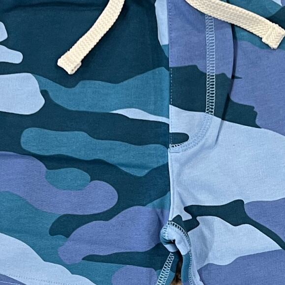 NWT J. Crew Crewcuts Boy's Pull-On Blue Camouflage Shorts - Picture 4 of 9